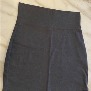 Grey Forever 21 Mini Skirt Medium